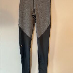 Under Armour Gray and Black Leggings